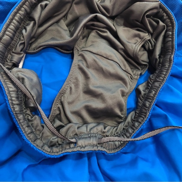 Nike‎ Fit Dry Active Shorts Blue Large - Picture 6 of 7